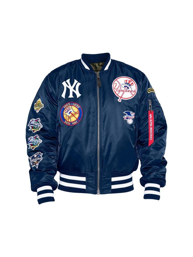 NEW YORK YANKEES X ALPHA X NEW ERA MA-1 BOMBER JACKET Product Image