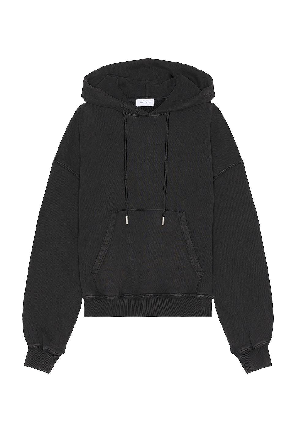 OFF-WHITE Super Moon Over Hoodie in Black. Size M, S, XL/1X. Product Image