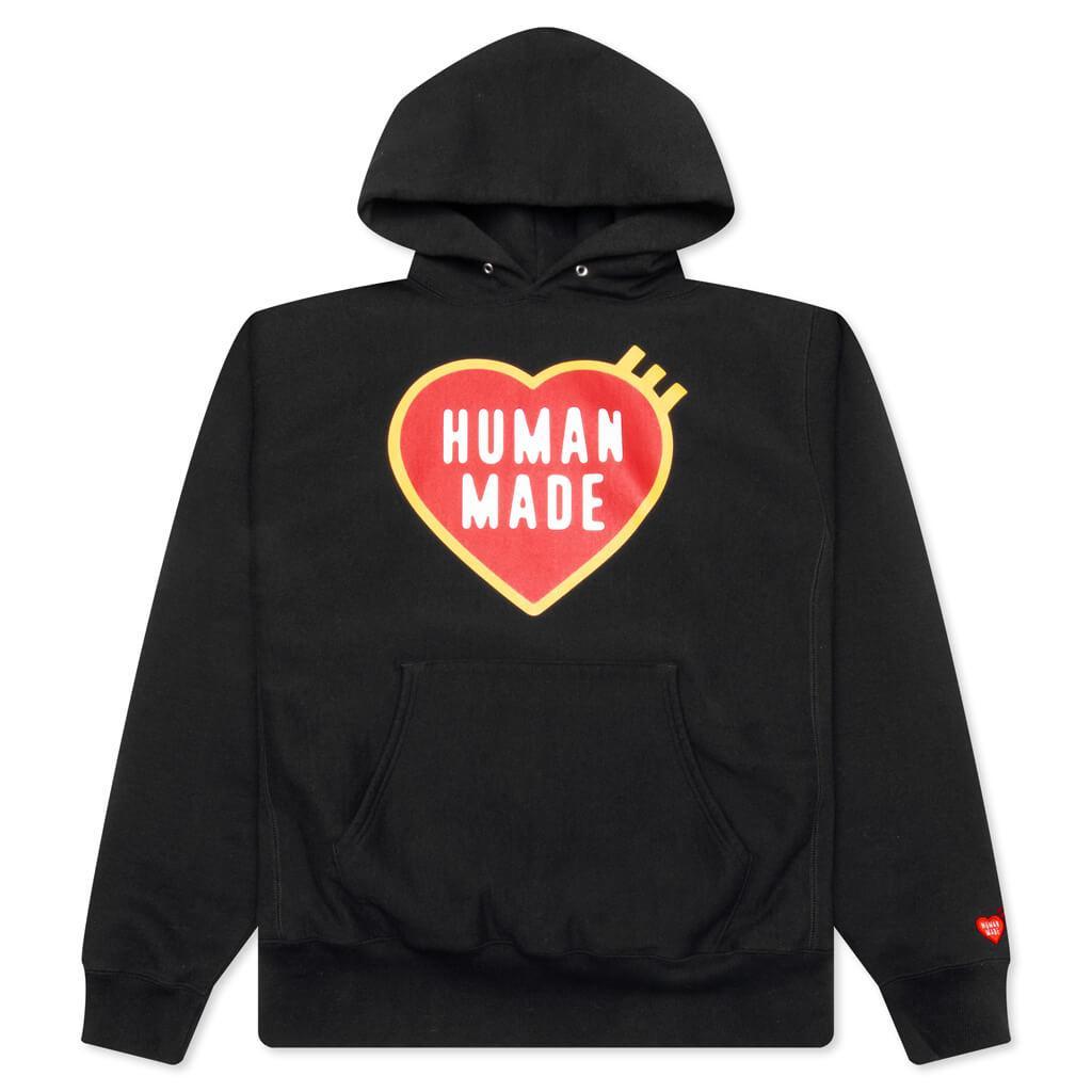 Heavy Weight Hoodie #2 - Black Male Product Image