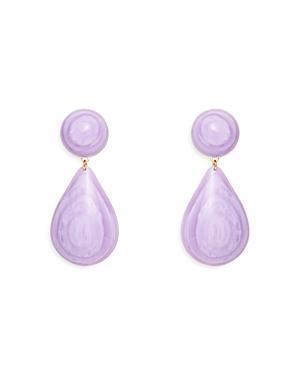 Lele Sadoughi Small Dome Teardrop Earrings Product Image