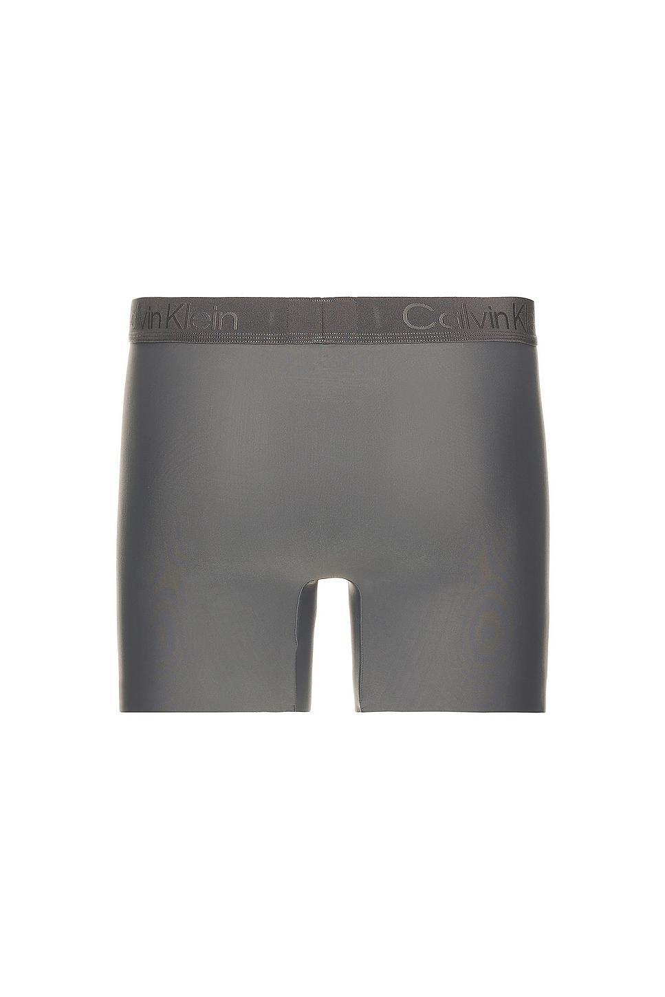 Calvin Klein Underwear CK Black-Micro Boxer Brief (Grey Sky) Men's Underwear Product Image