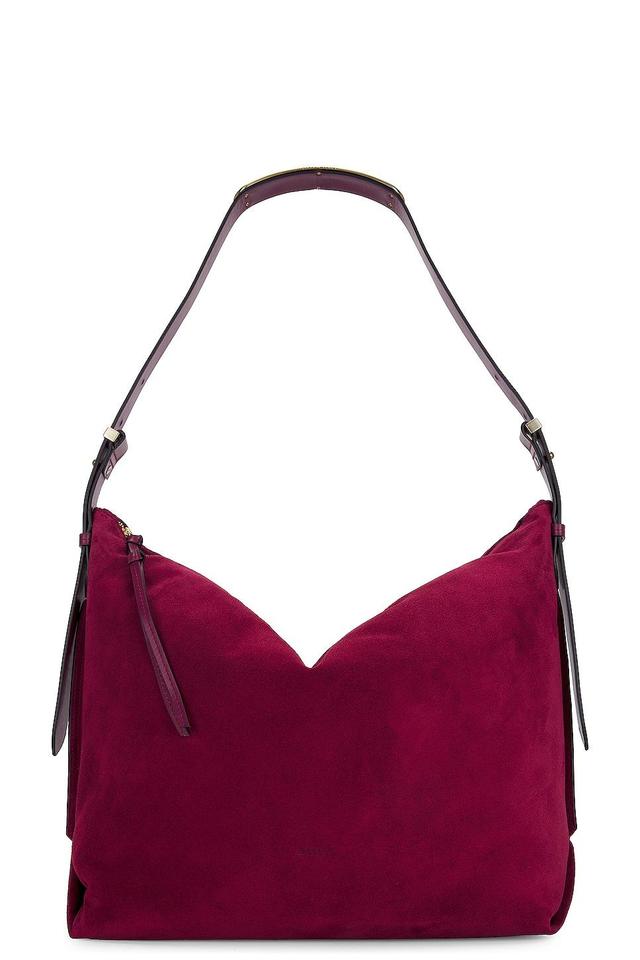 Isabel Marant Leyden Large Bag in Wine Product Image