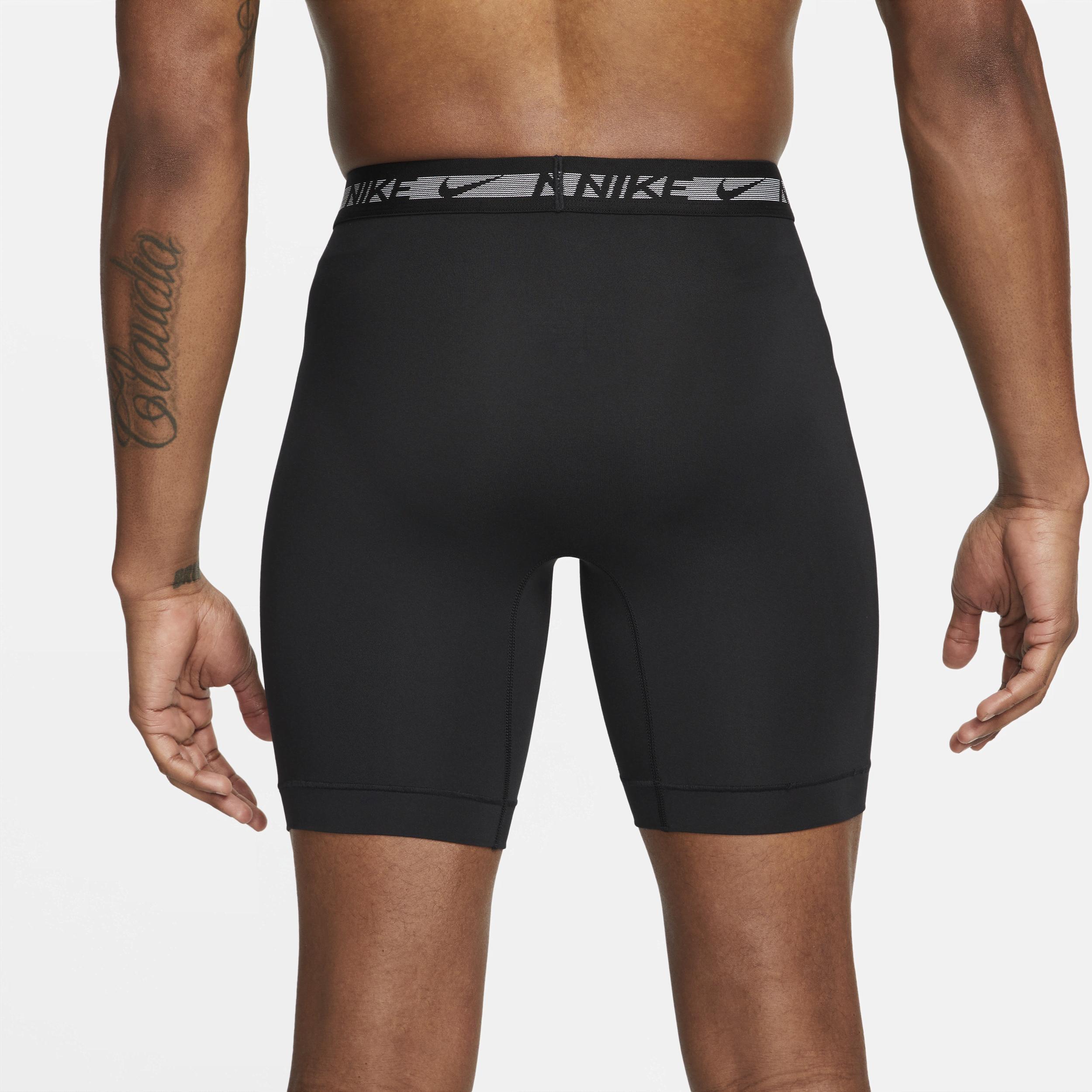 Nike Dri-FIT Ultra Stretch Micro Men's Long Boxer Brief (3-Pack) Product Image