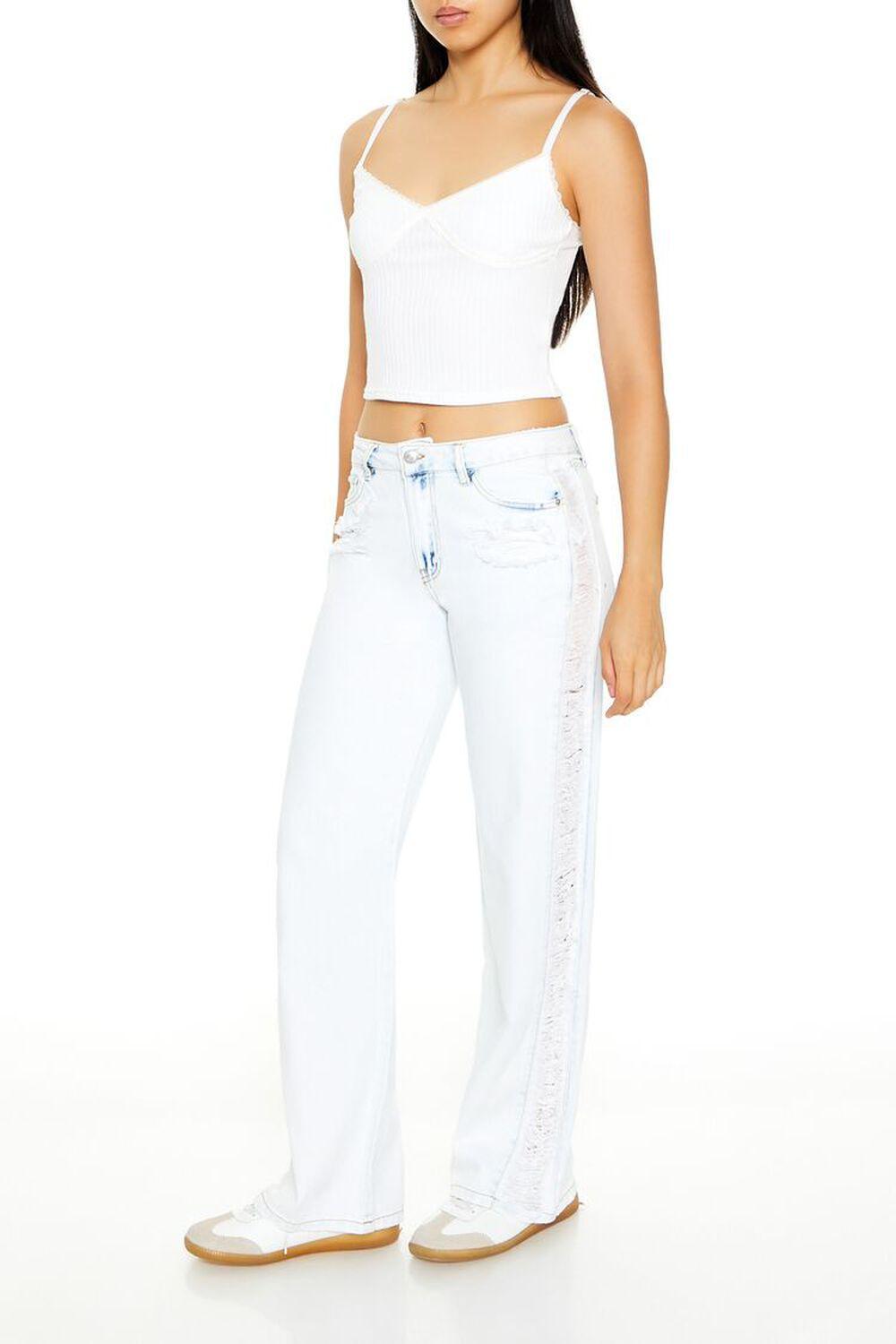 Destroyed Acid Wash Jeans | Forever 21 Product Image