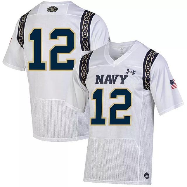 Mens Under Armour Navy Midshipmen 2023 Aer Lingus College Football Classic Replica Jersey Product Image