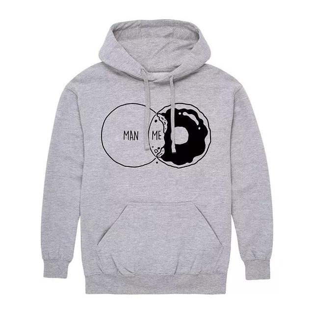 Mens Man Donut Diagram Hoodie Product Image