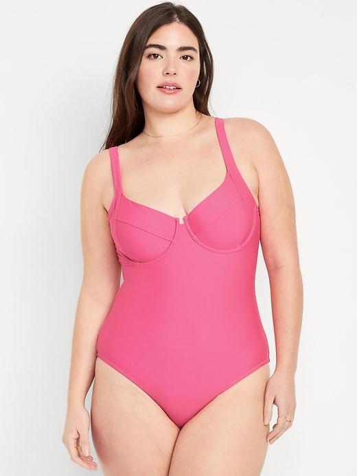 Underwire One-Piece Swimsuit Product Image