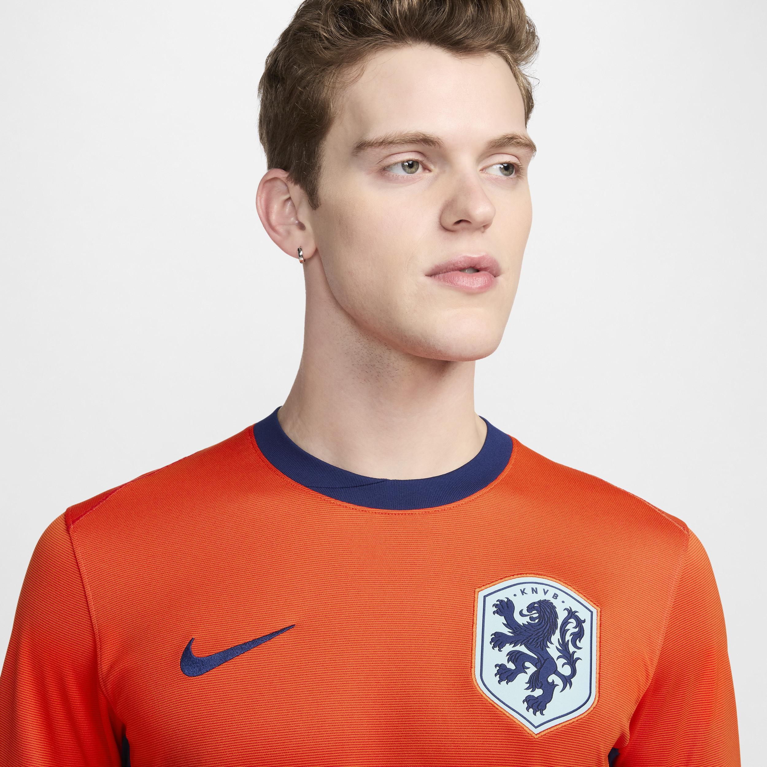 Netherlands (Team) 2024/25 Stadium Home Nike Men's Dri-FIT Soccer Replica Jersey Product Image