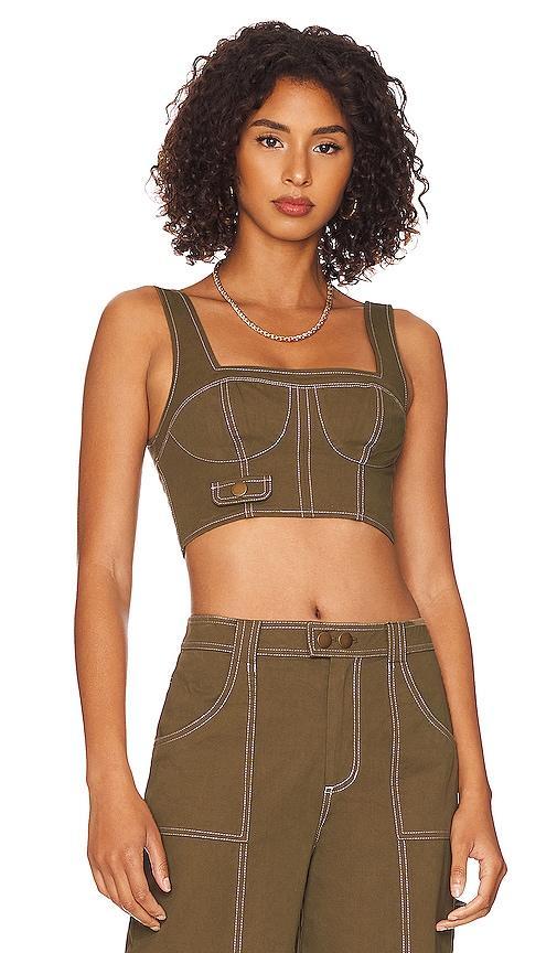 Nia Corset Crop Top Product Image