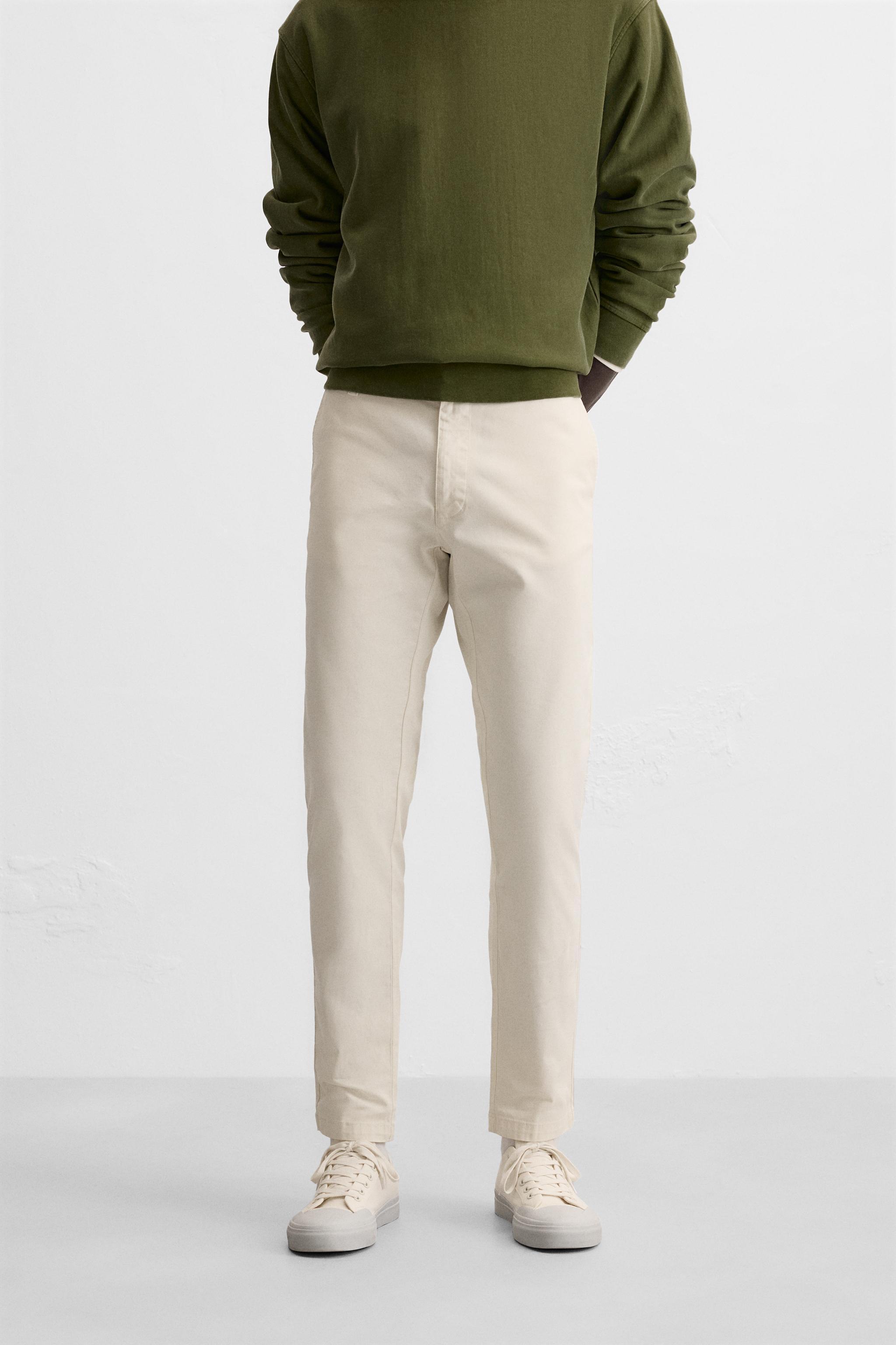 SKINNY CHINO PANTS Product Image