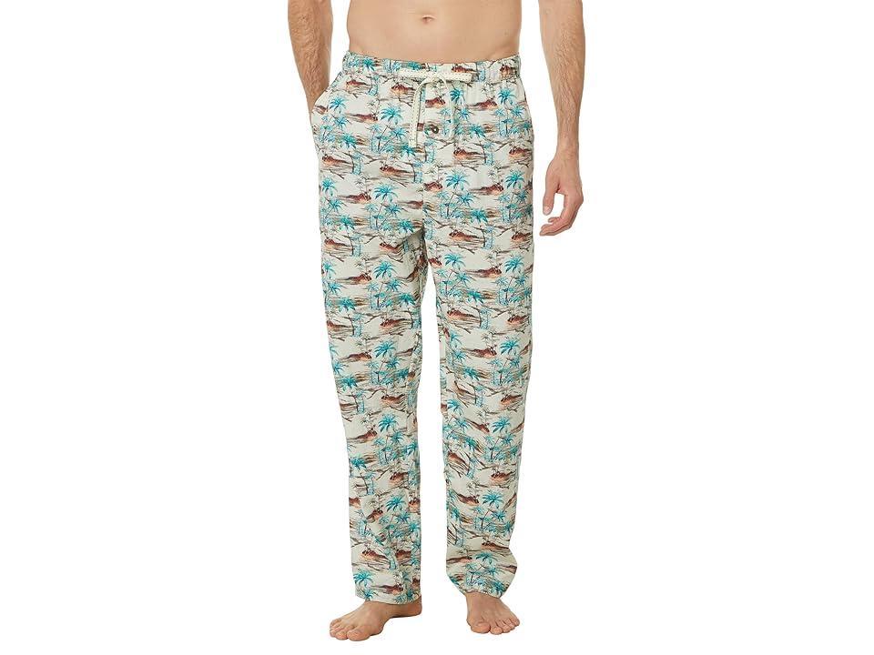 Tommy Bahama Pajama Bottom Long (Oatmeal Print) Men's Pajama Product Image