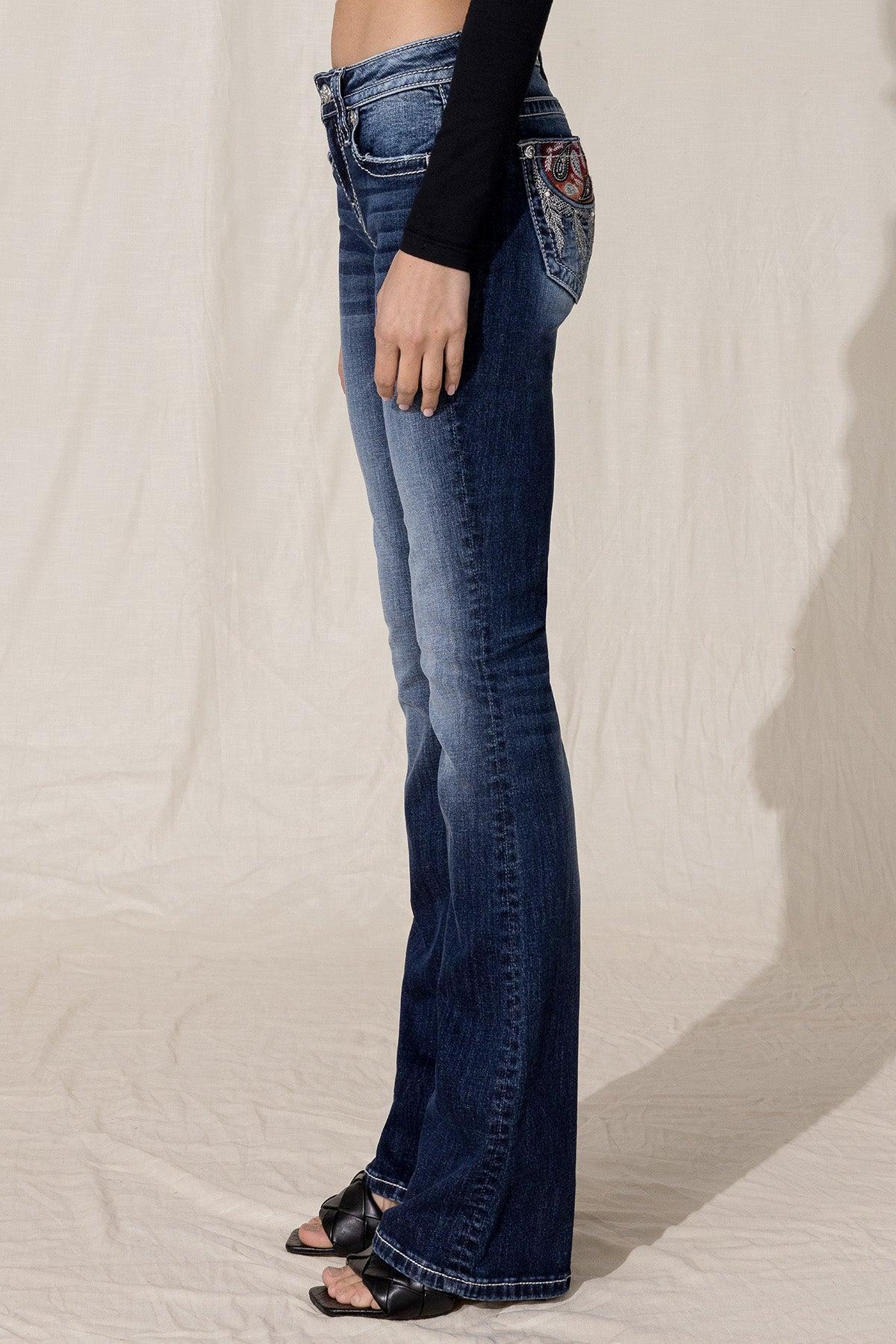 Paisley Dreaming Bootcut Jeans Product Image