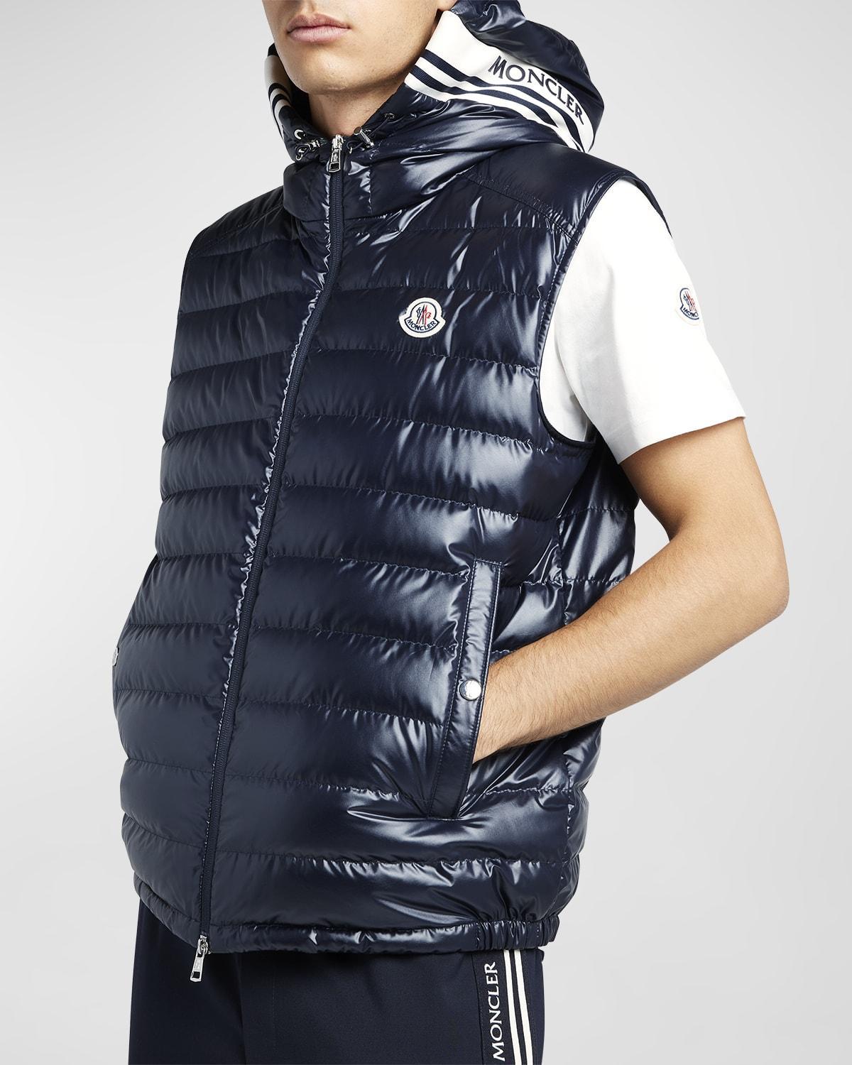 Mens Clai Hooded Down Vest Product Image