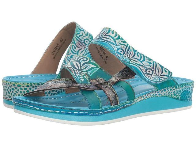 L'Artiste by Spring Step Caiman (Aqua) Women's Shoes Product Image