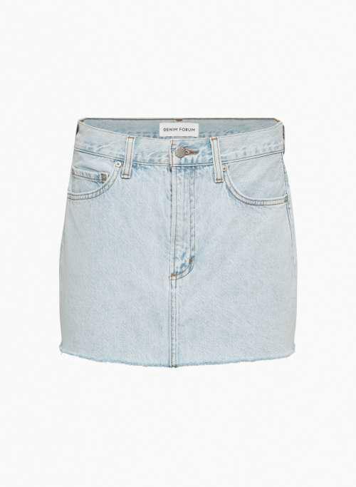 the tori mini denim skirt Product Image