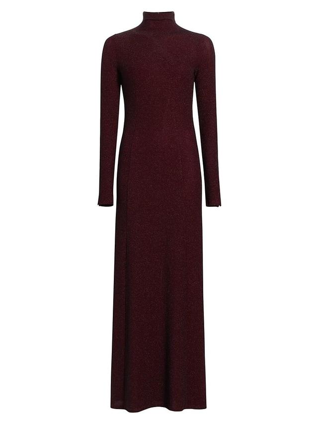 Womens Lilith Turtleneck Maxi Dress Product Image