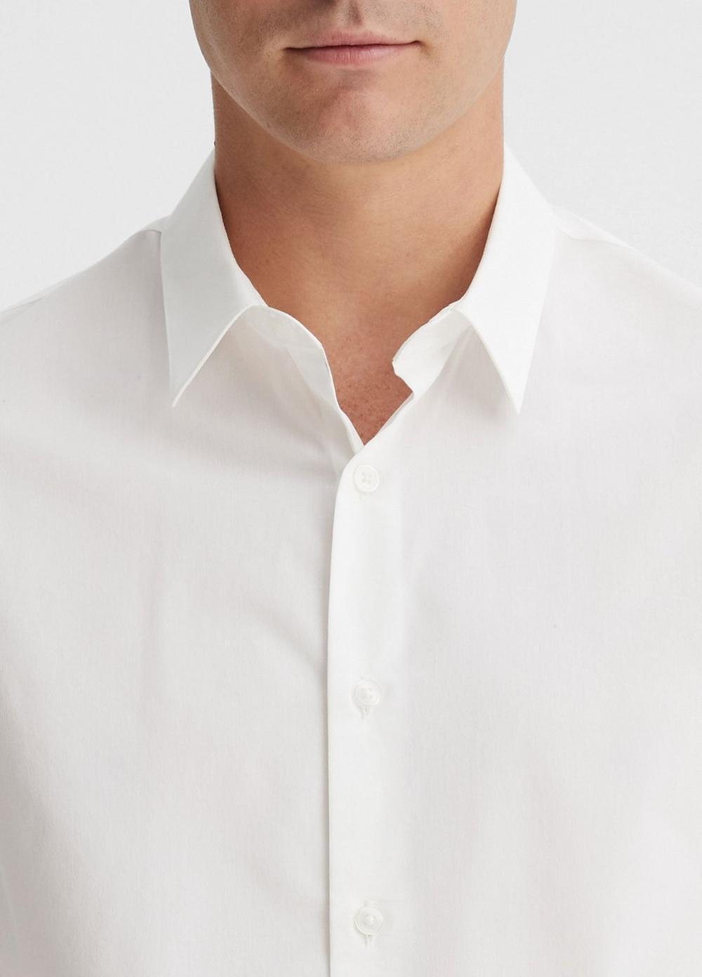 Cotton-Blend Long-Sleeve Shirt Product Image