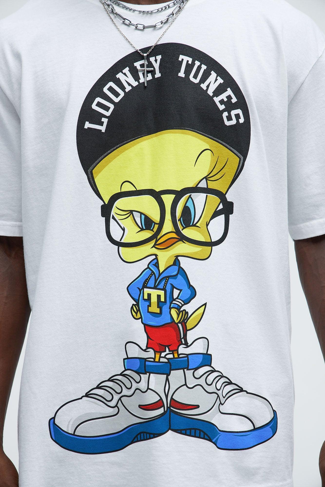 Looney Tunes Tweety Bird Short Sleeve Tee - White Product Image