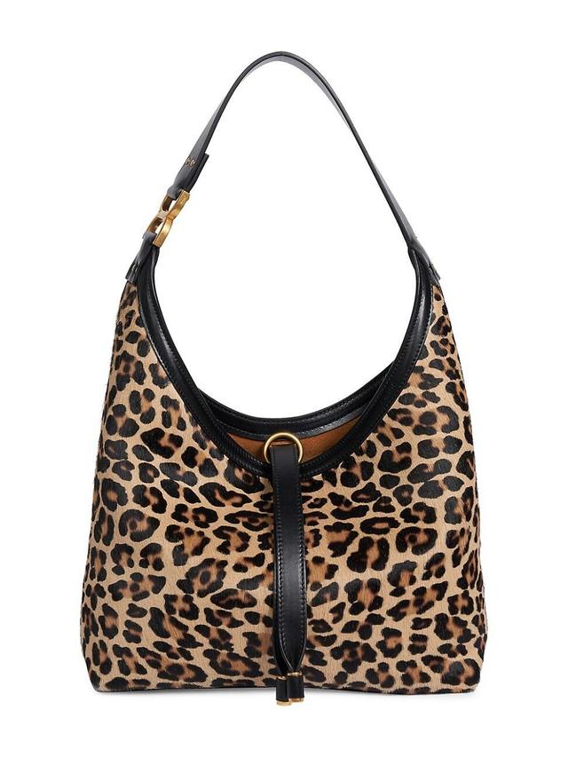 Womens Marcie Leather Hobo Bag Product Image