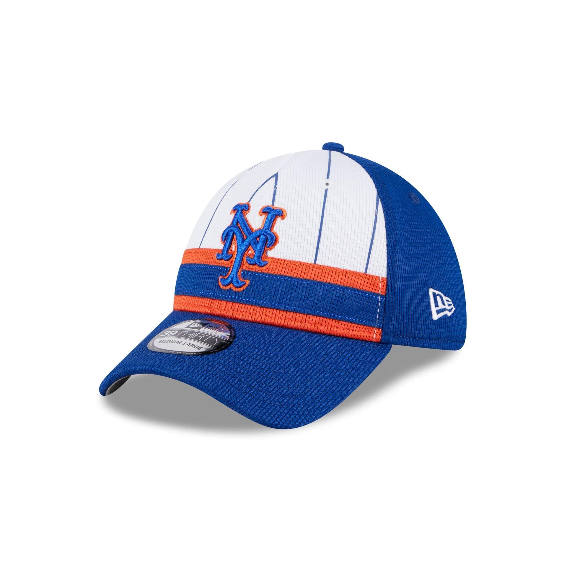 New York Mets 2024 Batting Practice 39THIRTY Stretch Fit Hat Male Product Image