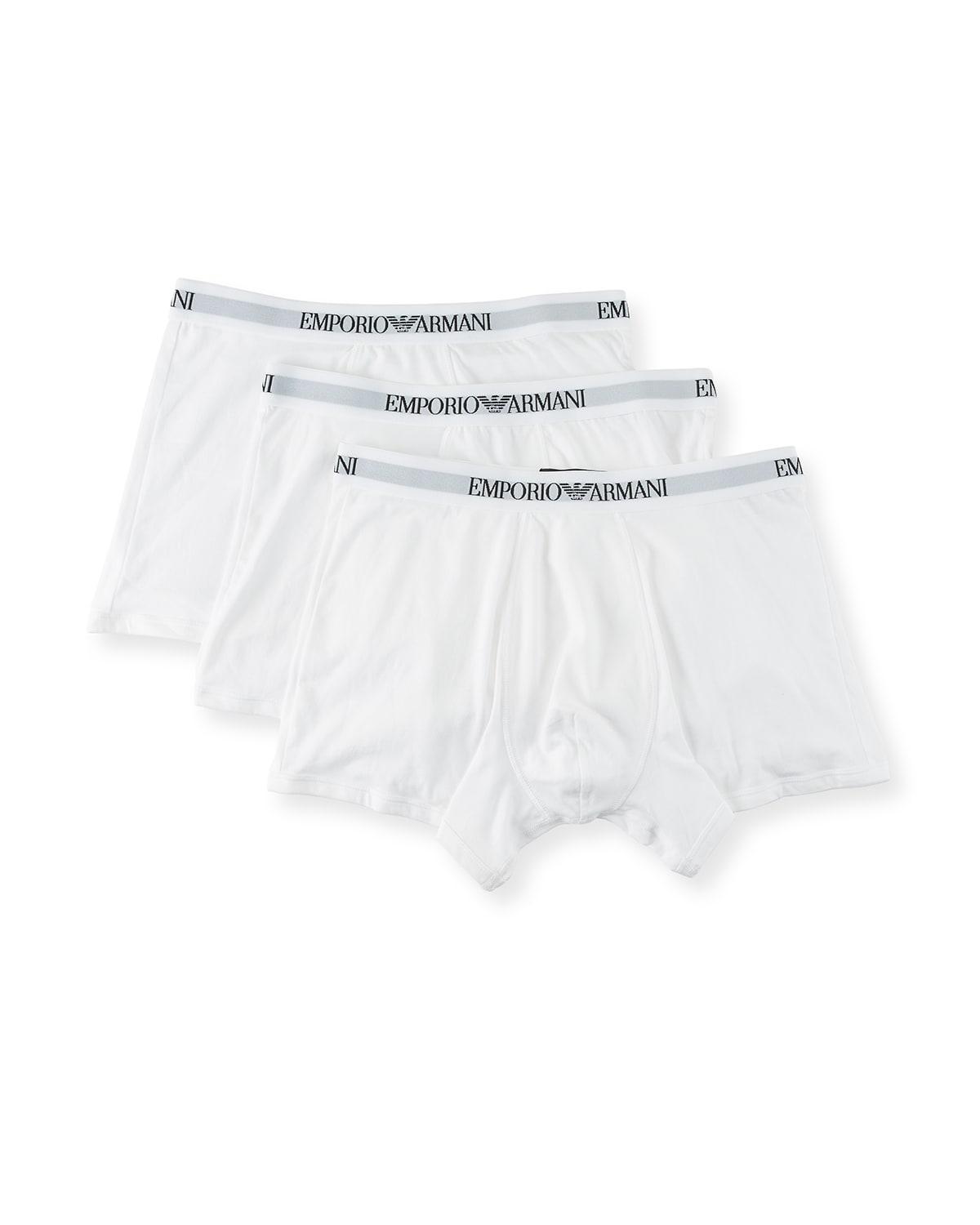 Mens Pure Cotton 3-Pack Boxer Briefs Product Image