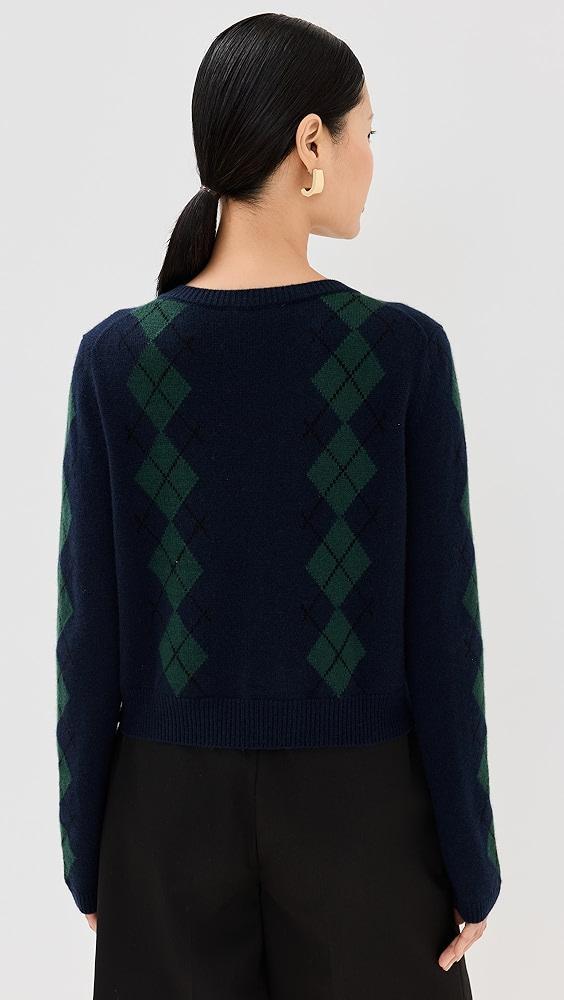 Reformation Clara Cashmere Crew Cardigan | Shopbop Product Image