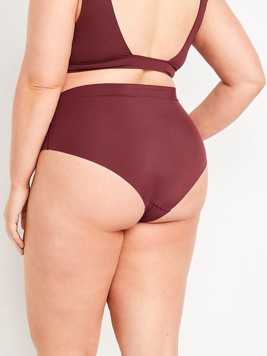 High-Waisted No-Show Brief Underwear Product Image