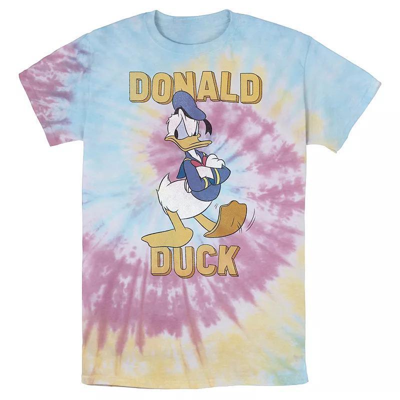 Mens Disney Donald Duck Angry Pose Arms Crossed Wash Tee Product Image