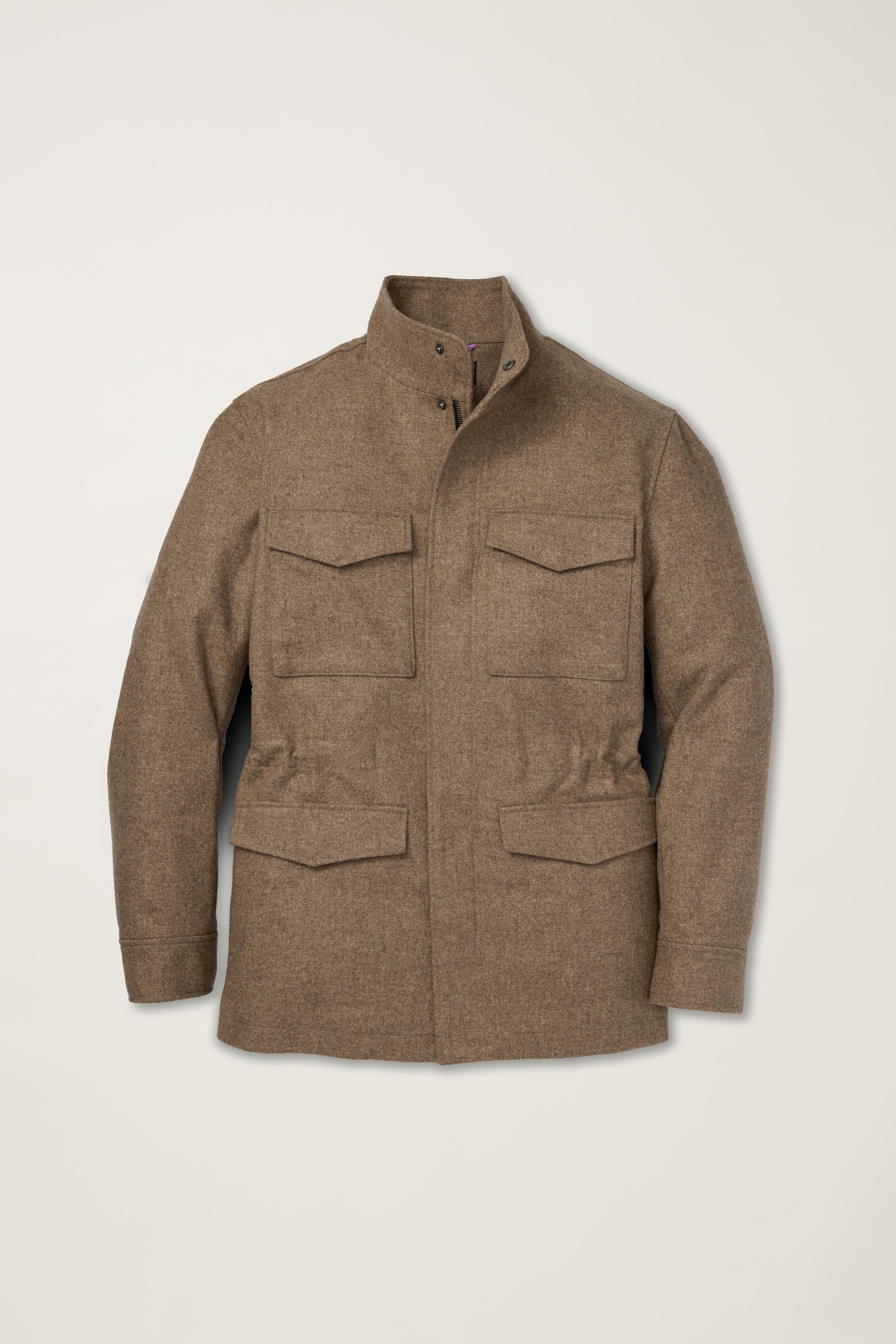 The Italian Wool Four Pocket Field Jacket Product Image