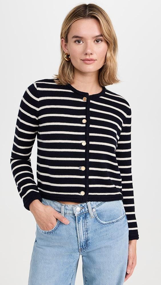 FRAME Striped Cardi | Shopbop Product Image