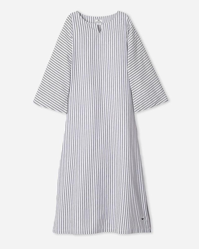 Petite Plume™ women's caftan in french ticking Product Image