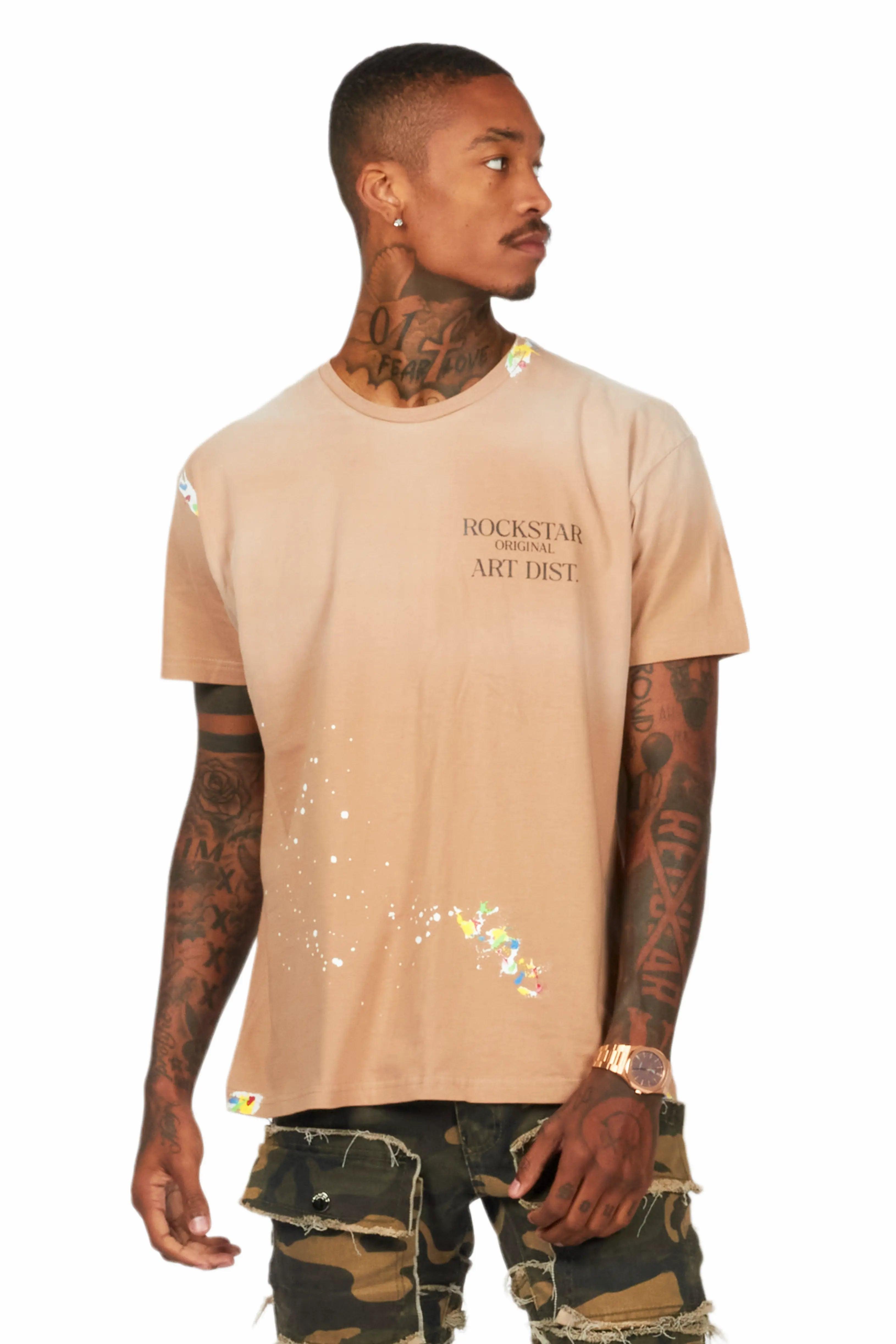 Palmer Walnut Graphic T-Shirt Male Product Image