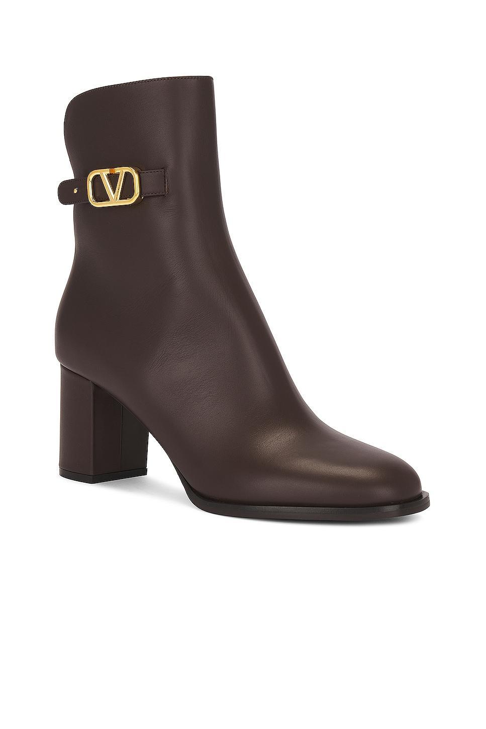 Valentino Garavani V Logo Signature Boot in Black Product Image