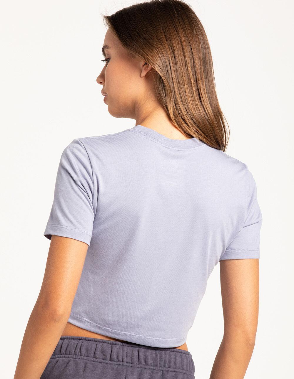 NIKE Sportswear Essential Slim Crop Womens Tee Product Image