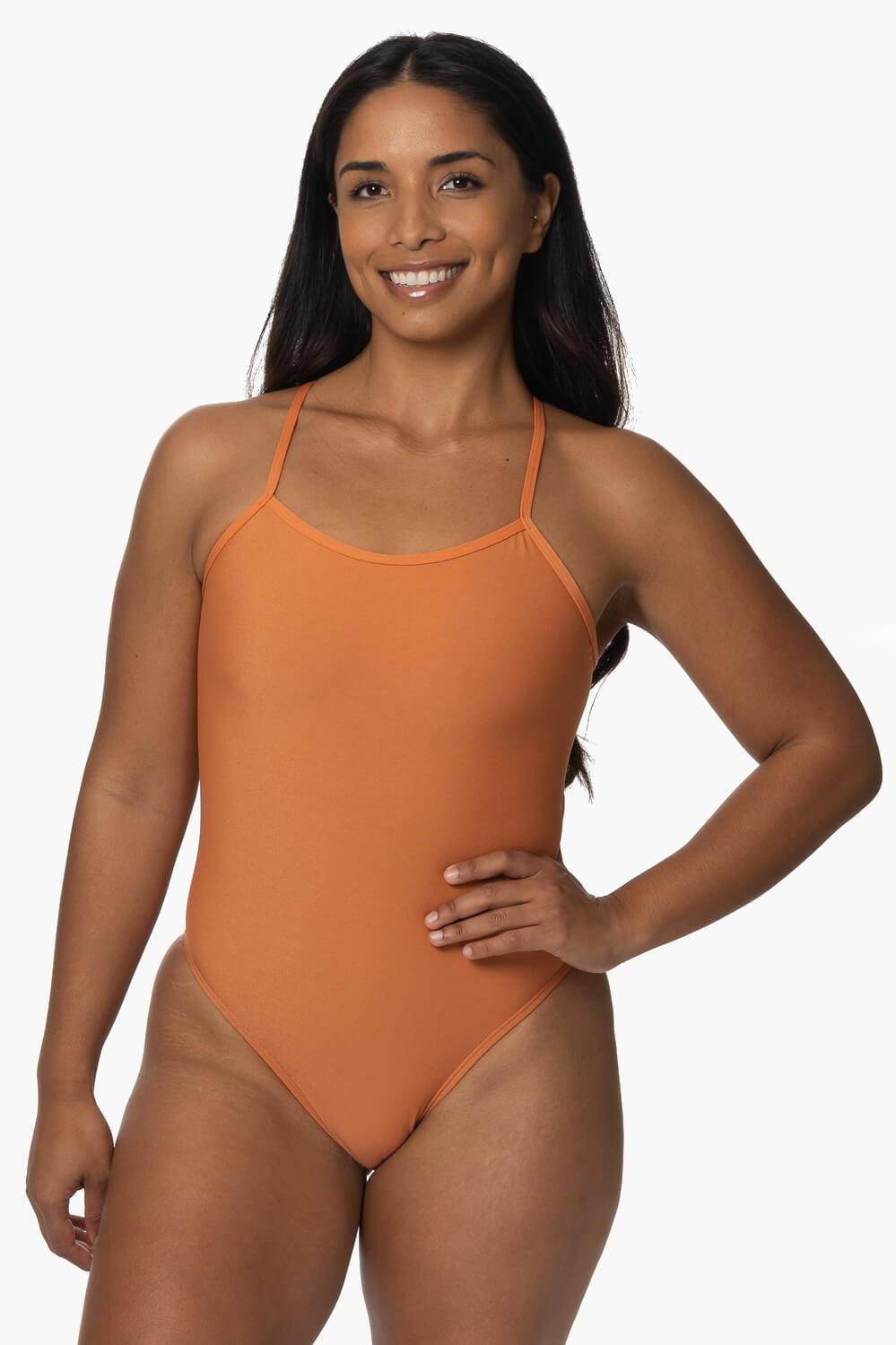 Brandon 2 Swim Onesie - Tawny Female Product Image