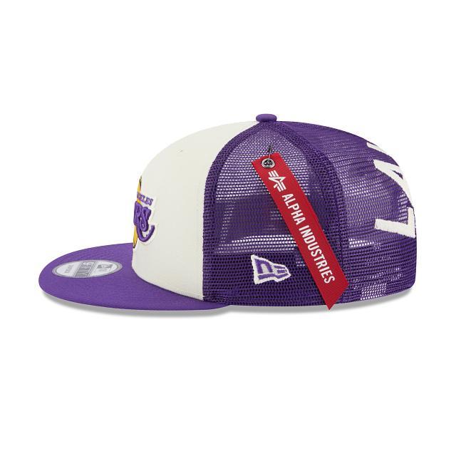 Alpha Industries X Los Angeles Lakers 9FIFTY Snapback Hat Male Product Image