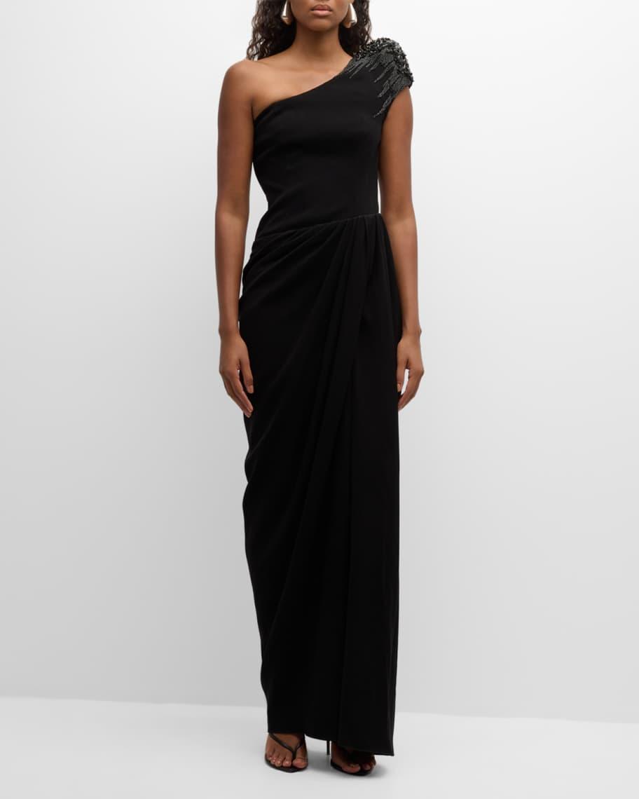 Crystal One-Shoulder Gown Product Image