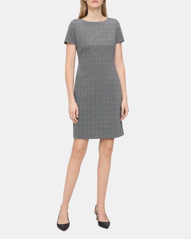 Sheath Dress in Stretch Tweed Product Image