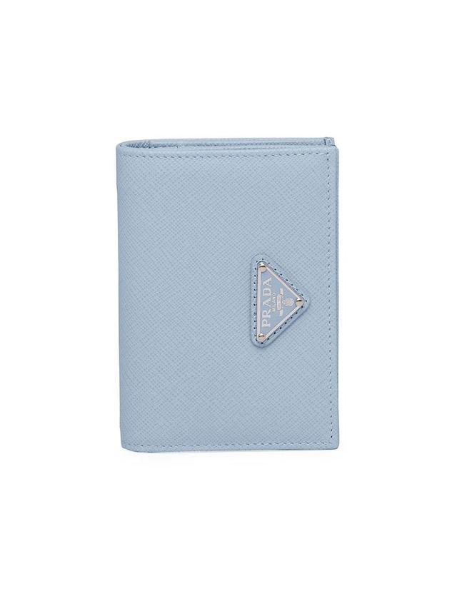 Womens Small Saffiano Leather Wallet Product Image