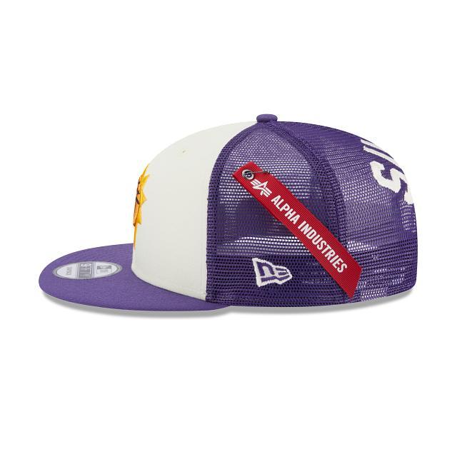 Alpha Industries X Phoenix Suns 9FIFTY Snapback Hat Male Product Image