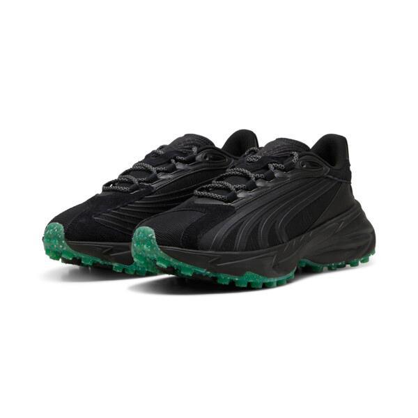 PUMA Mercedes-AMG Petronas F1Â® Spirex Men's Sneakers in Black/Fizzy Green Product Image