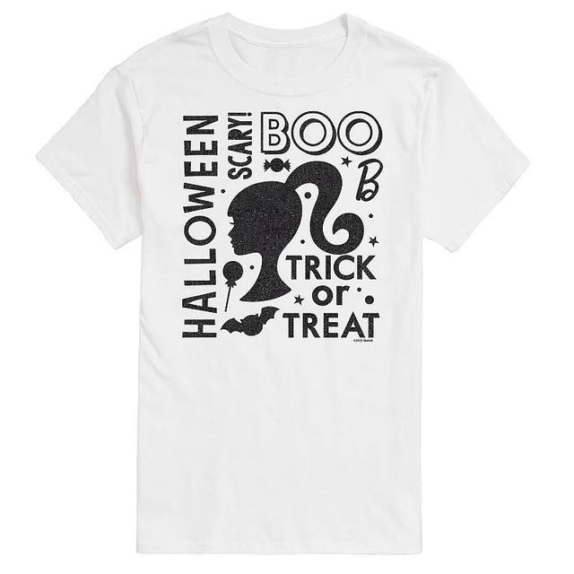 Mens Barbie Halloween Collage Graphic Tee Product Image