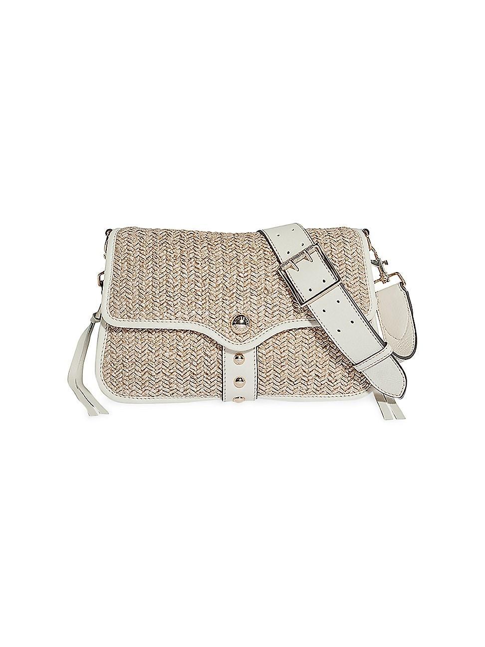 Womens Great Escape Raffia Crossbody Bag Product Image