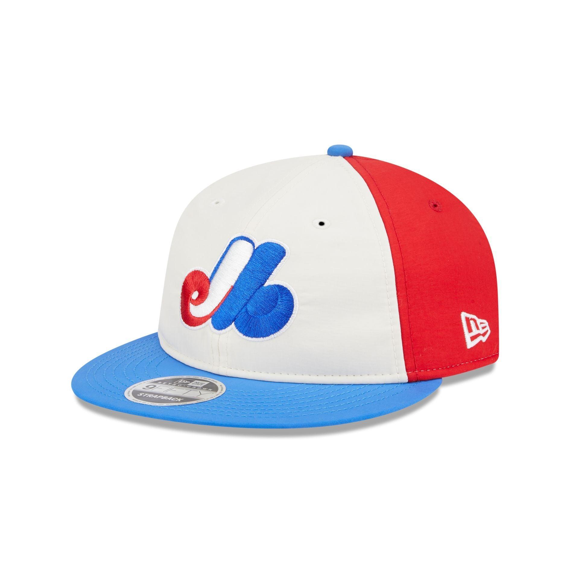 Montreal Expos Team Color Retro Crown 9FIFTY Adjustable Hat Male Product Image