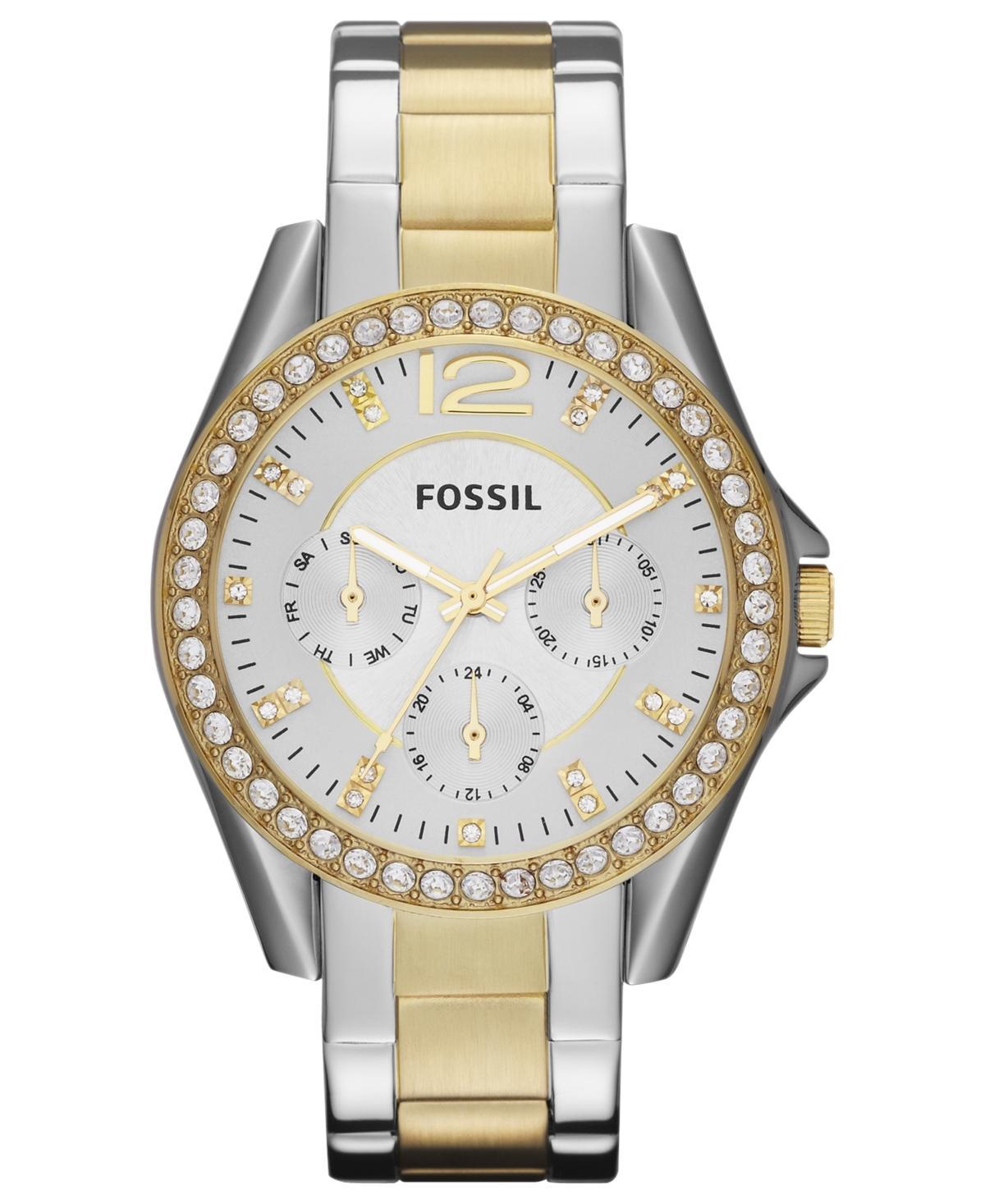 Fossil Womens Riley Stainless Steel Bracelet Watch 38mm ES3202 Product Image