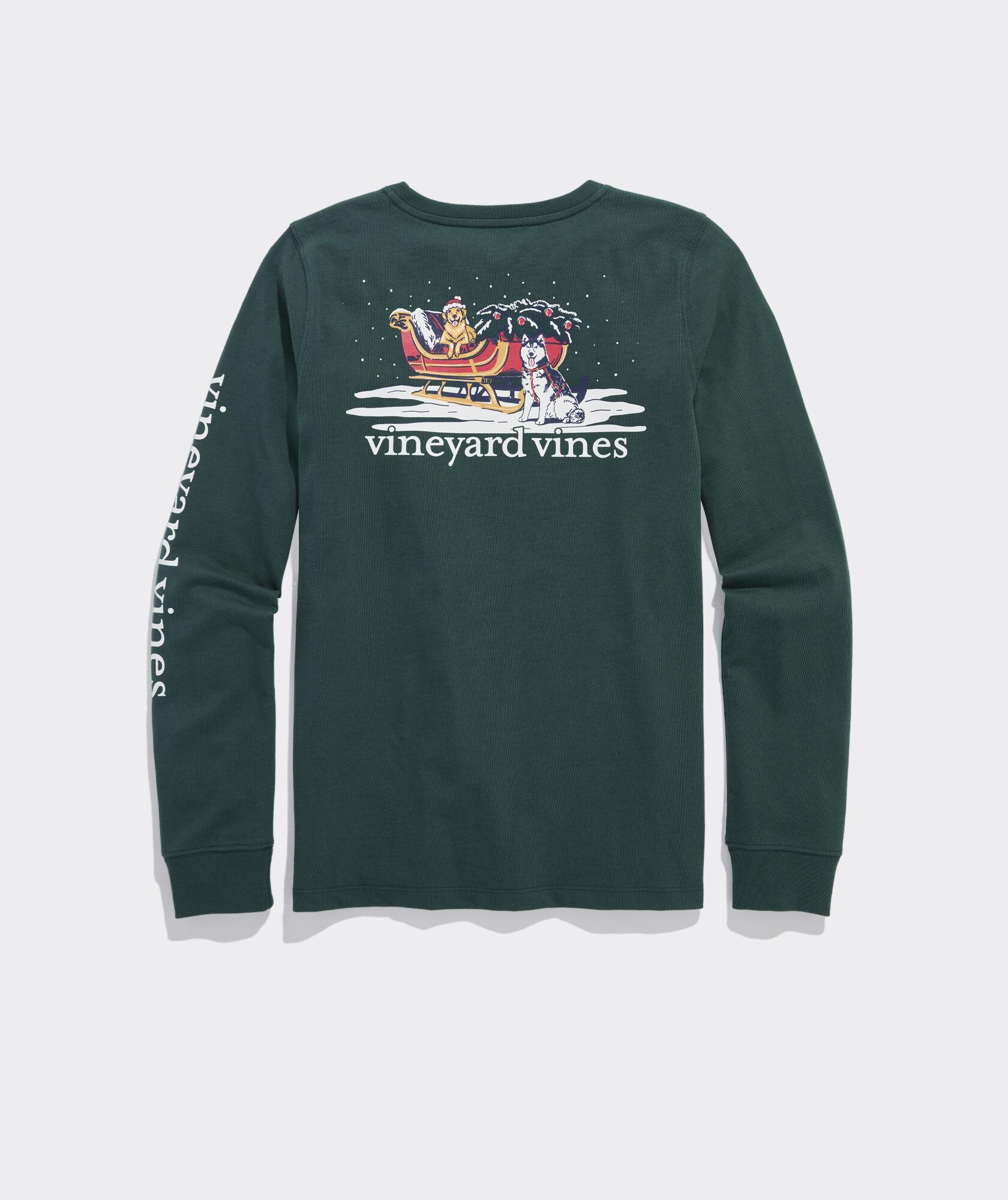 Sleigh Dogs Long-Sleeve Pocket Tee Product Image