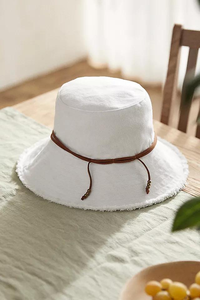 Fringed Cotton Bucket Hat Product Image