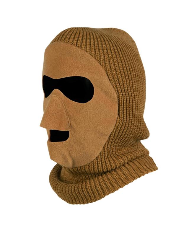 Muk Luks Mens Knit and Fleece Patented Mask, Adventure Grey Product Image