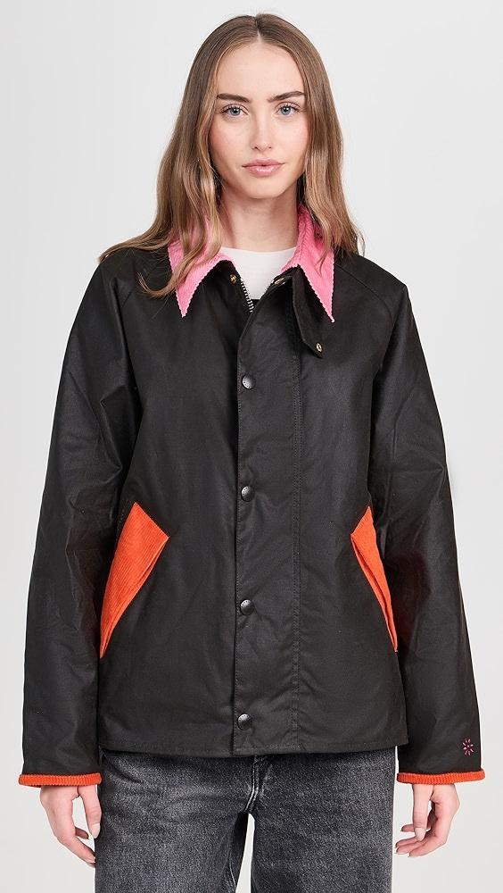 Flower Mountain Barbour x Flower Mountain Transport Wax Jacket | Shopbop Product Image