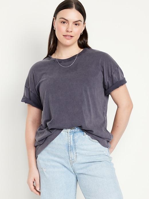 Oversized EveryWear Tunic T-Shirt Product Image